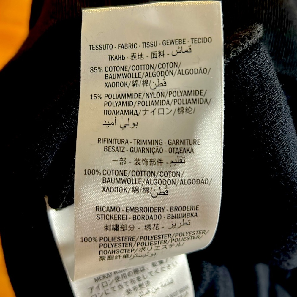 GUCCI Maison De L'Amour Graphic Print velvet Sweatshirt - Picture 6 of 9